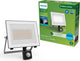 Philips LED Philips Lois Fluter – ultraeffiziente LED – Schwarz – 24 W – kaltweißes Licht; 5000k - Bewegungssensor - Scheinwerfer
