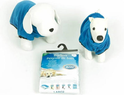 Duvo Hundemantel - Blau - M Rückenlänge 28 cm