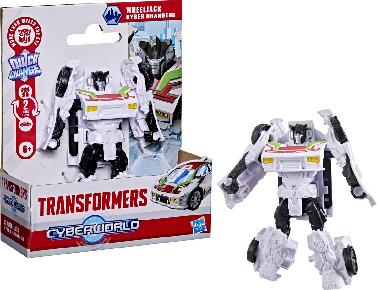 Transformers Cyberworld Cyber Changers Wheeljack – Actionfigur 10 cm