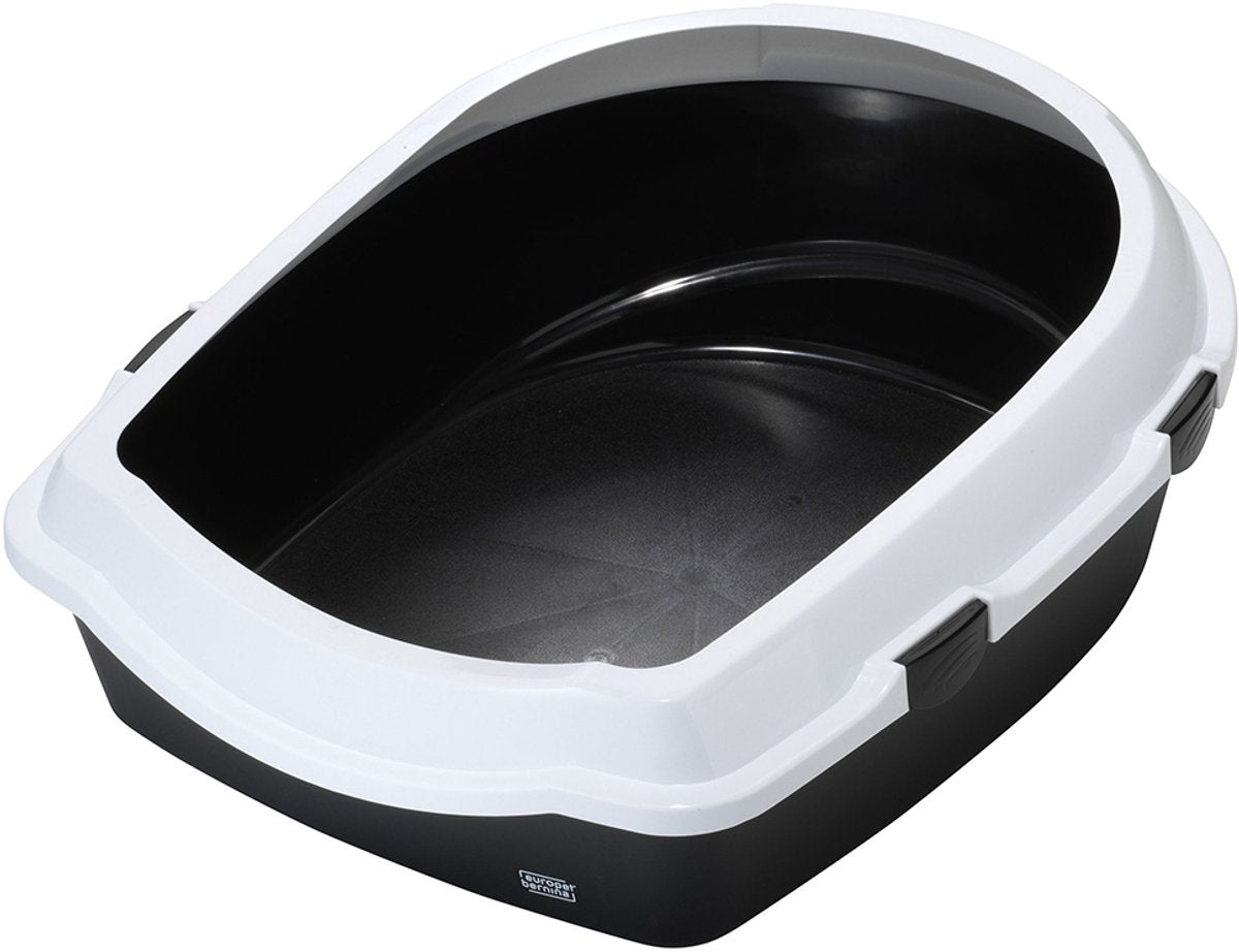 Ebi Katzentoilette Space 70 – Schwarz – 56 x 70 x 27 cm