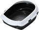 Ebi Katzentoilette Space 70 – Schwarz – 56 x 70 x 27 cm