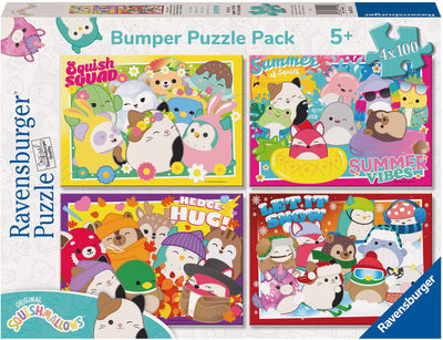 Ravensburger Puzzle Squishmallows 4 in 1 100 Stück