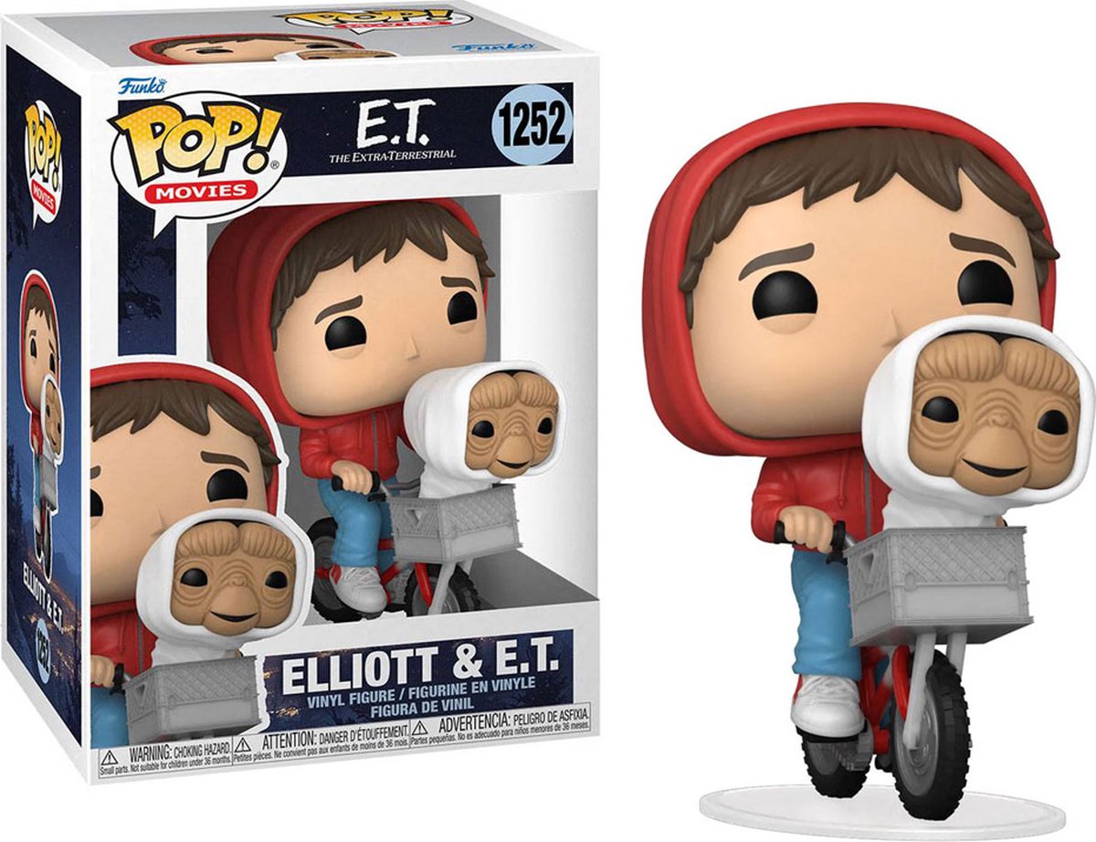 Funko-Popfilme: e.t. - Elliott et. - Puppe Nr. 1252