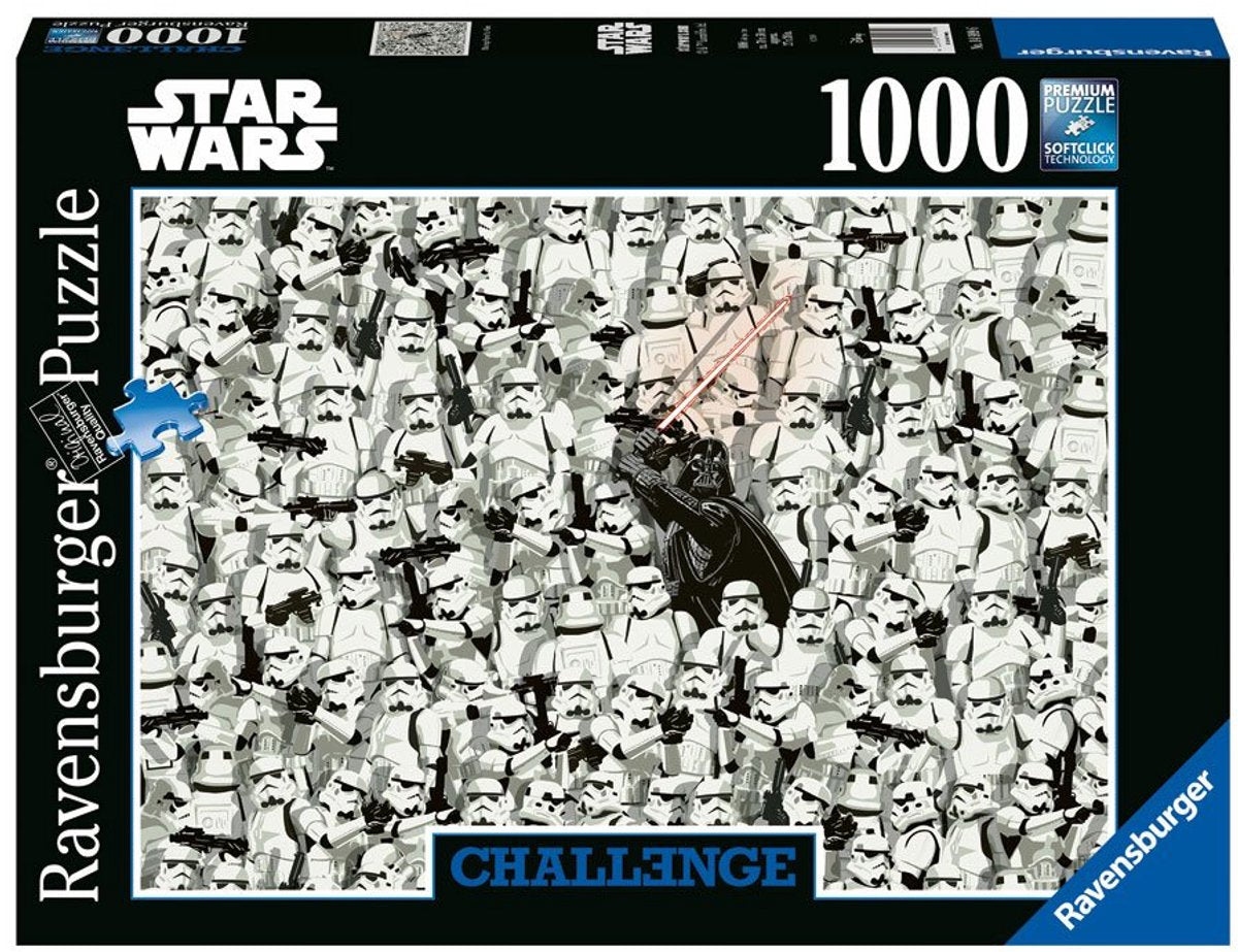 Ravensburger Puzzle Star Wars Challenge – 1000-teiliges Puzzle.