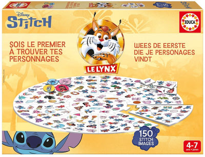 Educa – Brettspiel – Luchsstich – Bilder finden – Reaktionsfähigkeit – Sehvermögen – Gedächtnisspiel