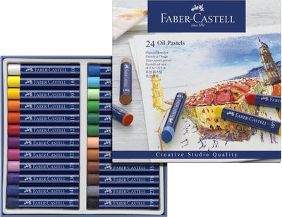 Faber-Castell Ölpastelle – Kreativstudio – 24 Stück – fc-127024