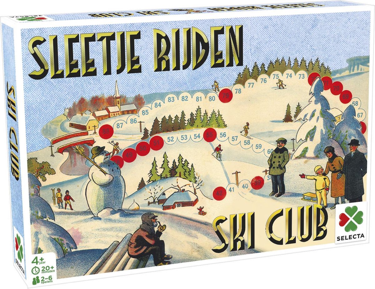 Selecta -Brettspielspiele von da an - Sleet Riding Ski Club