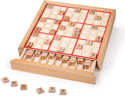 Bigjigs Spielzeug Bigjigs Holz-Sudoku BJ084