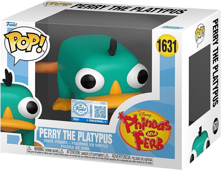 Funko-Pop! Disney: Phineas und Ferb – Perry das Schnabeltier #1631 Sonderausgabe