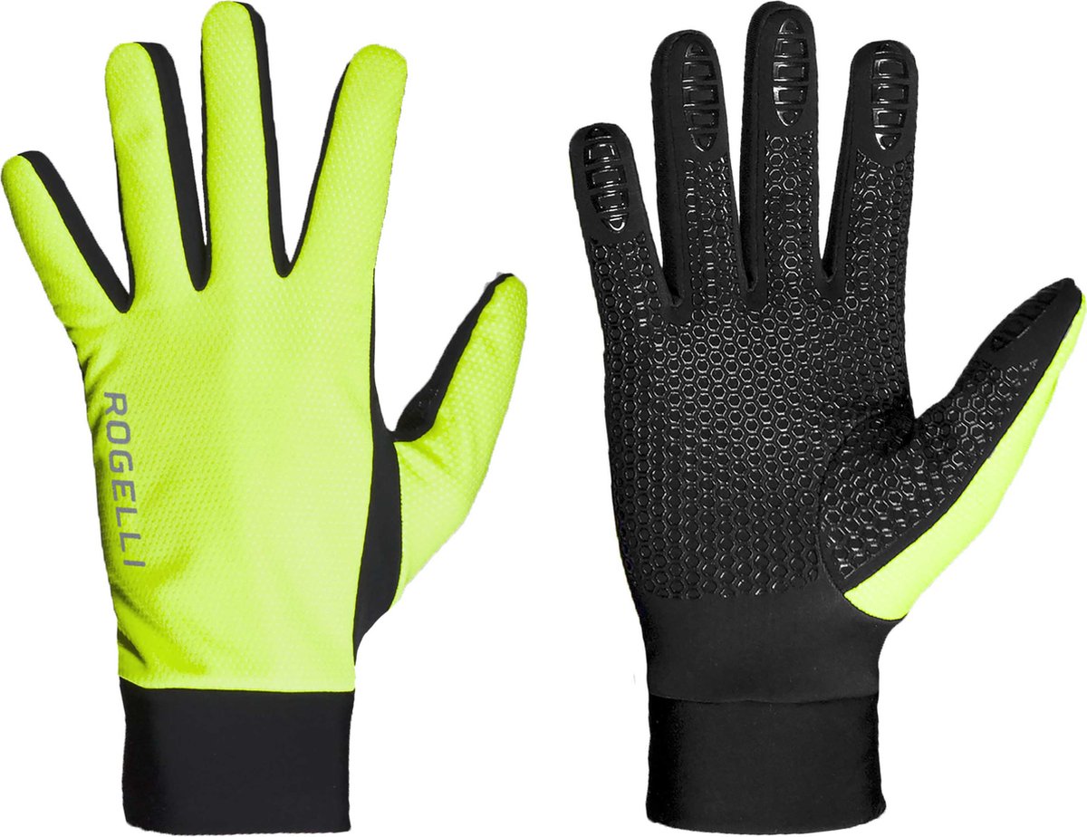 Rogelli Laval Fahrradhandschuhe Herren – Fahrradhandschuhe – Fluor – Größe 3XL