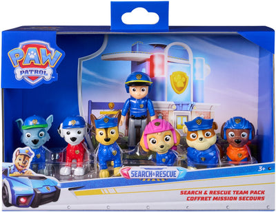 Paw Patrol – Suchrettung – Spielfiguren-Set mit 7 Sammelfiguren – Spielfiguren