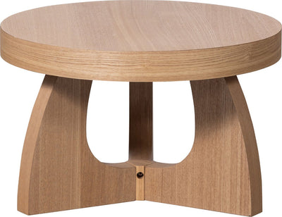 Woood Tala Beistelltisch – MDF-Furnier – Natur – 35 x 55 x 55