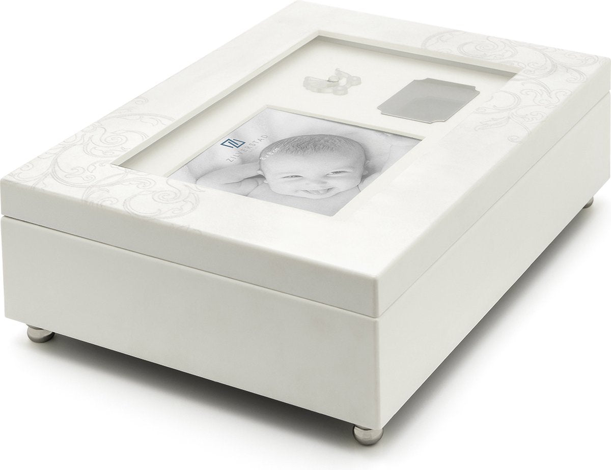 Zilverstad – Erinnerungsbox Baby mit Spieluhr
