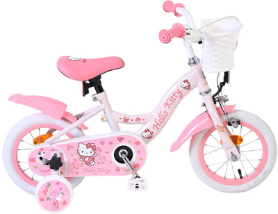 Volare Hello Kitty Kinderfahrrad – Mädchen – 12 Zoll – Rosa