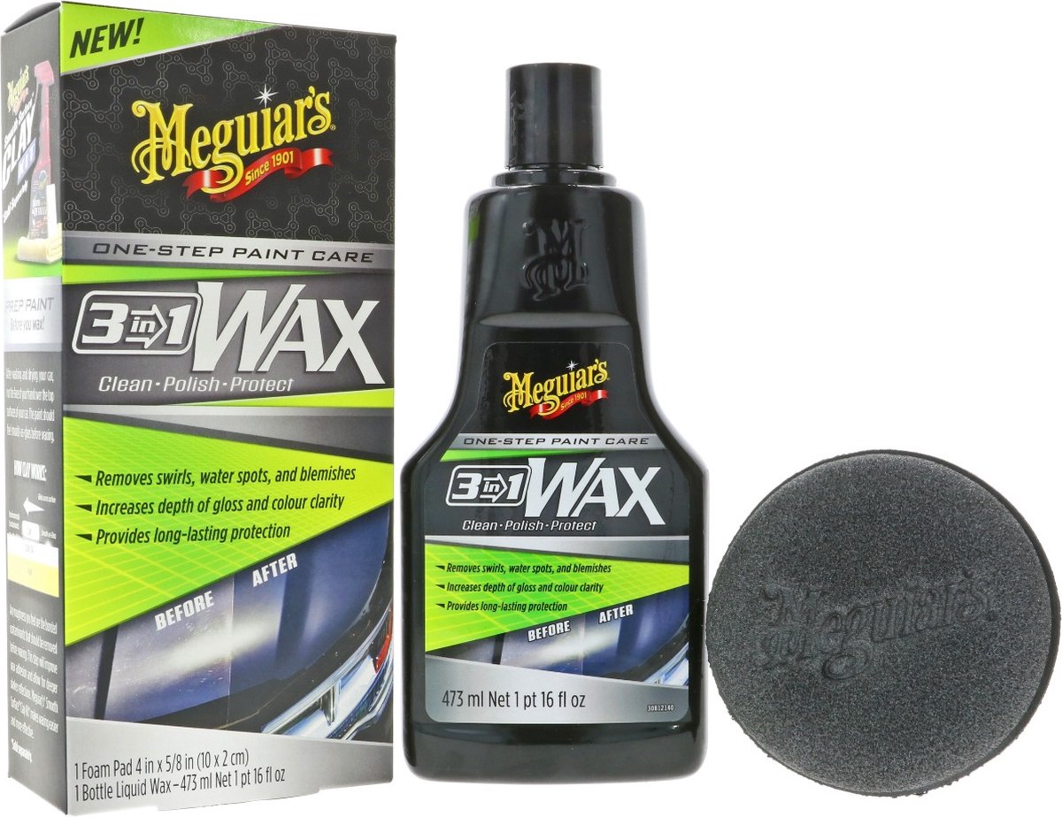 Meguiar's 3-in-1-Wachs – Autowachs – 473 ml