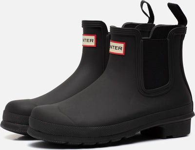 Hunter – Regenstiefel für Damen – Original Chelsea – Schwarz – Größe 39eu