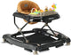 Deryan 4-in-1-Gehstuhl – mit Spielset – faltbar – schwarzes Nougat