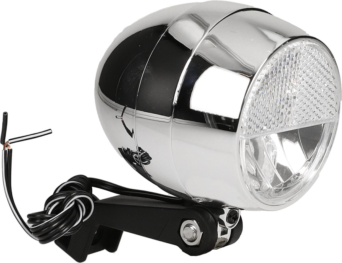 Cortina Koplamp Amsterdam E-Bike Chrom