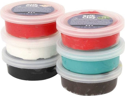 Silk Clay®, Weihnachtsfarbe, 6x14 gr 1 Box