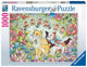 Ravensburger Puzzle Katze Freundschaft 1000 Stücke