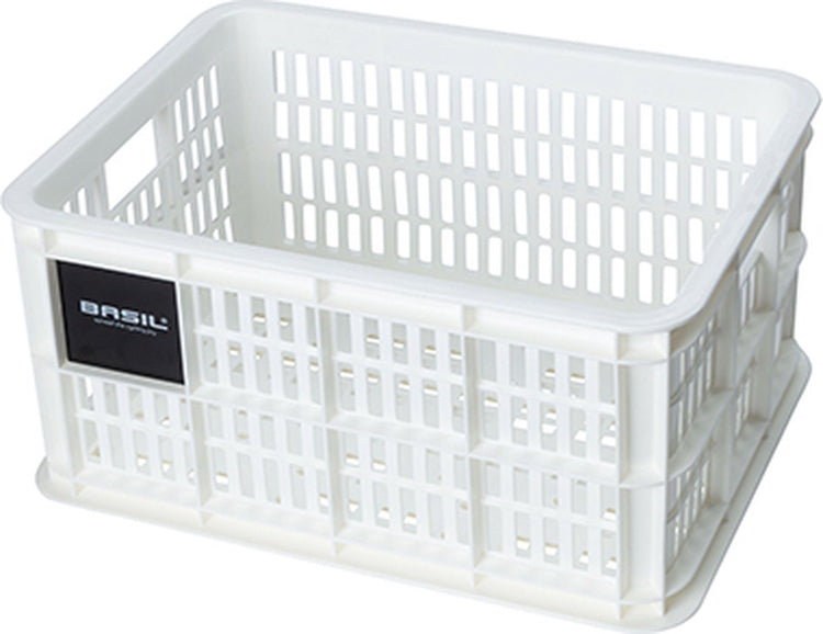 Basilikum fietslat S - klein - 17,5 Liter - Weiß
