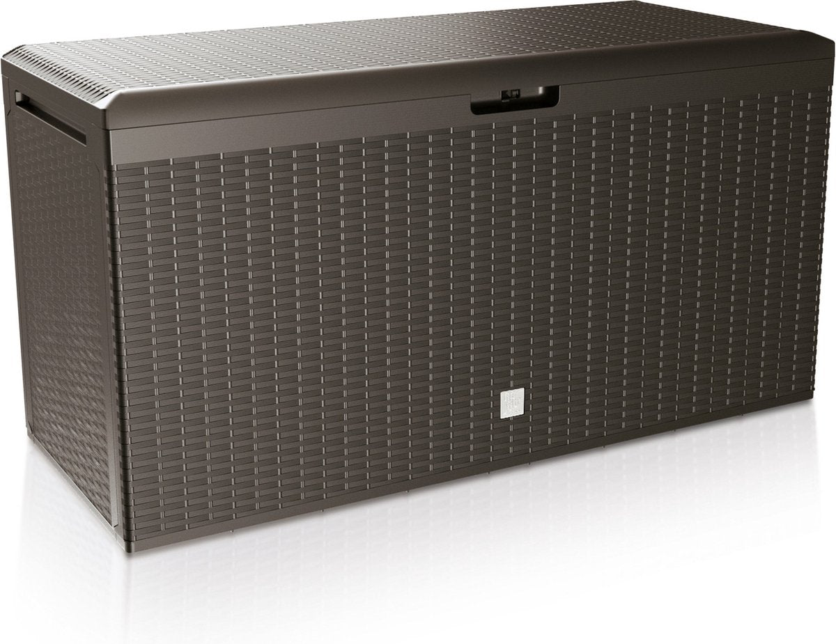 Prosperplast Aufbewahrungsbox – braun – Kunststoff – 290 Liter – 114 x 47 x 59 cm