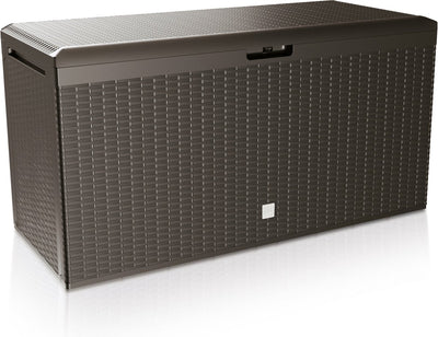 Prosperplast Aufbewahrungsbox – braun – Kunststoff – 290 Liter – 114 x 47 x 59 cm