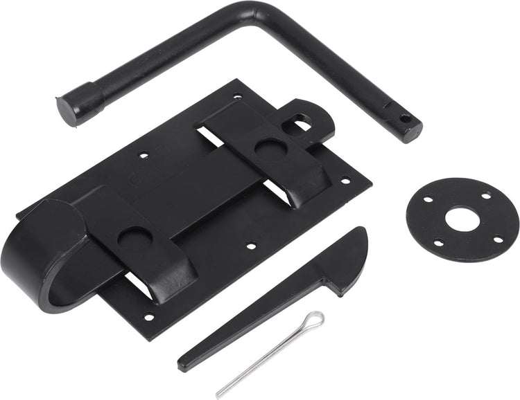 Ohne Marke Sans Marque Starx Farmer's Griffset Torschloss – Schwarz – Torbeschlag – Stahl