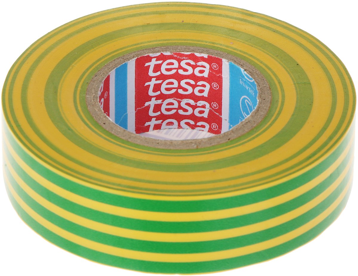 Tesa Flex - Isolierband - 20x19 mm - grau - PVC
