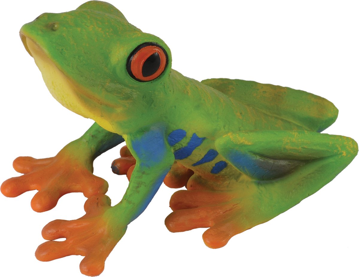 Collecta-Figur – Rotaugenmaki-Frosch – (m) – Insekten – handbemalt – Miniatur