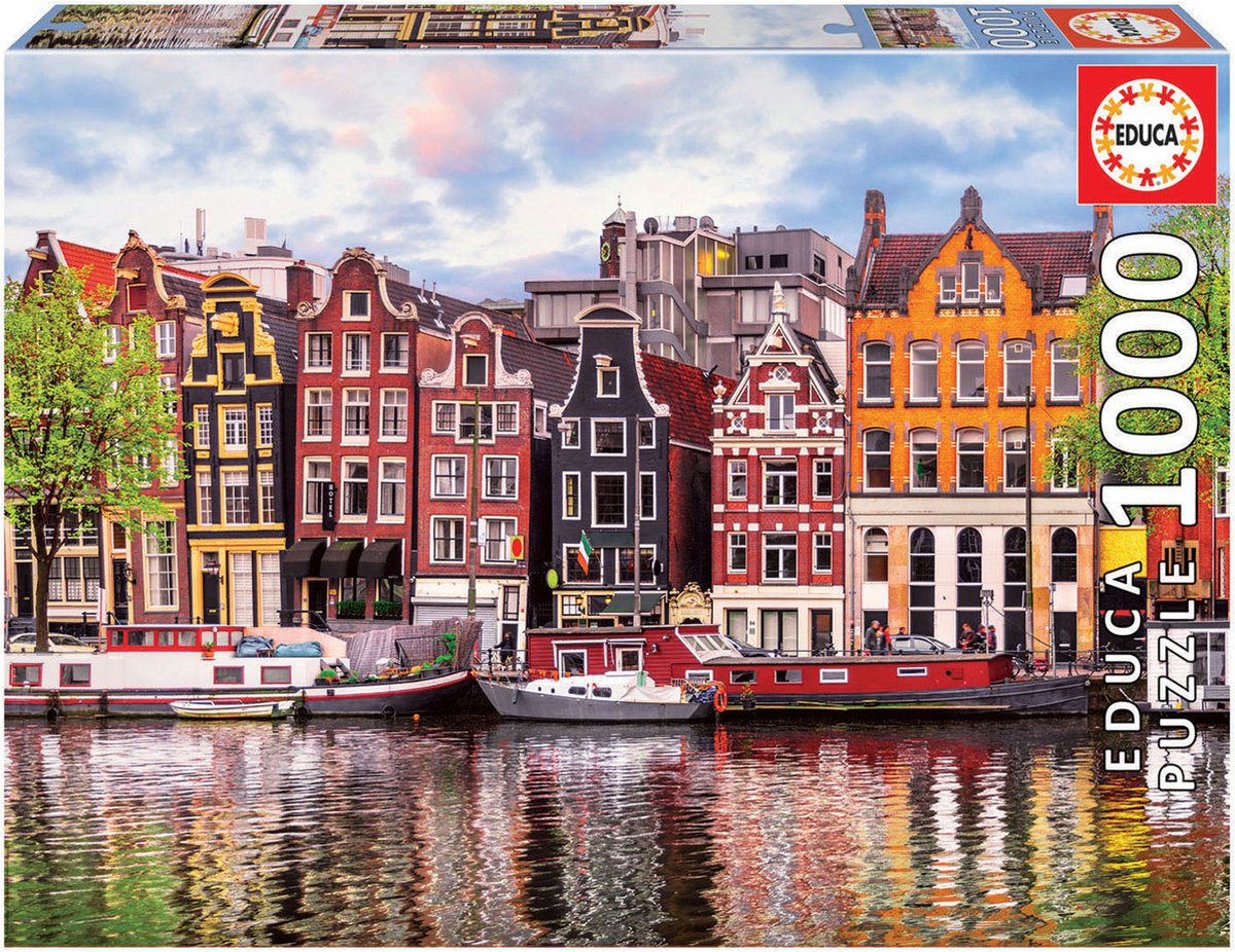 Educa - Puzzle - 1000 Teile - Amsterdam - Puzzle