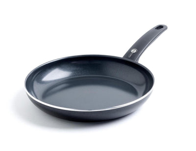Greenpan Cambridge Bratpfanne 32 cm – PFA-freie Antihaftbeschichtung – Induktionsbratpfanne – Keramikpfanne – ofenfest bis 180 °C – Kaltgriffe – Schwarz