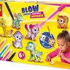 SES Blow Airbrush Stifte - Safari -Tiere, 6st.