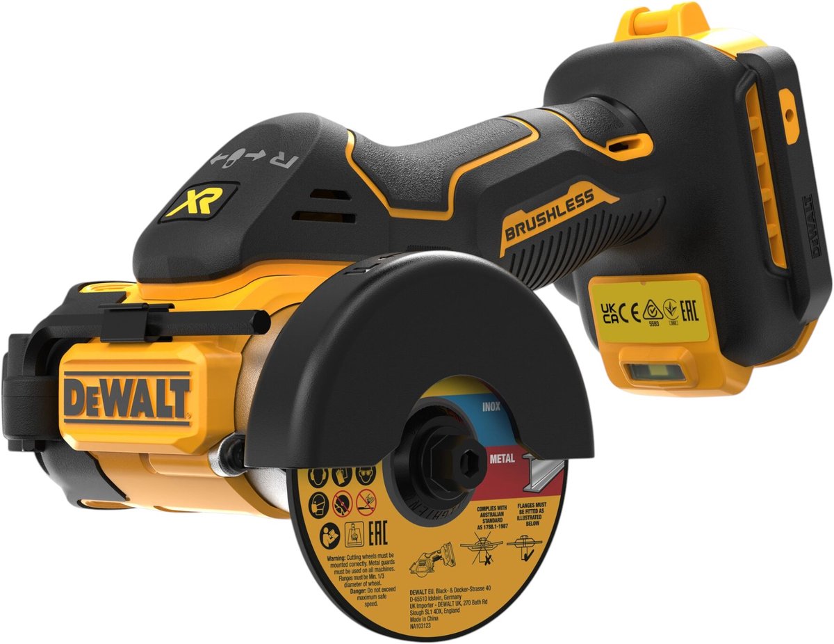 Dewalt dcs438n | Akku-Schleifmaschine | 18v | 76mm | ohne Akkus und Ladegerät - DCS438N-XJ