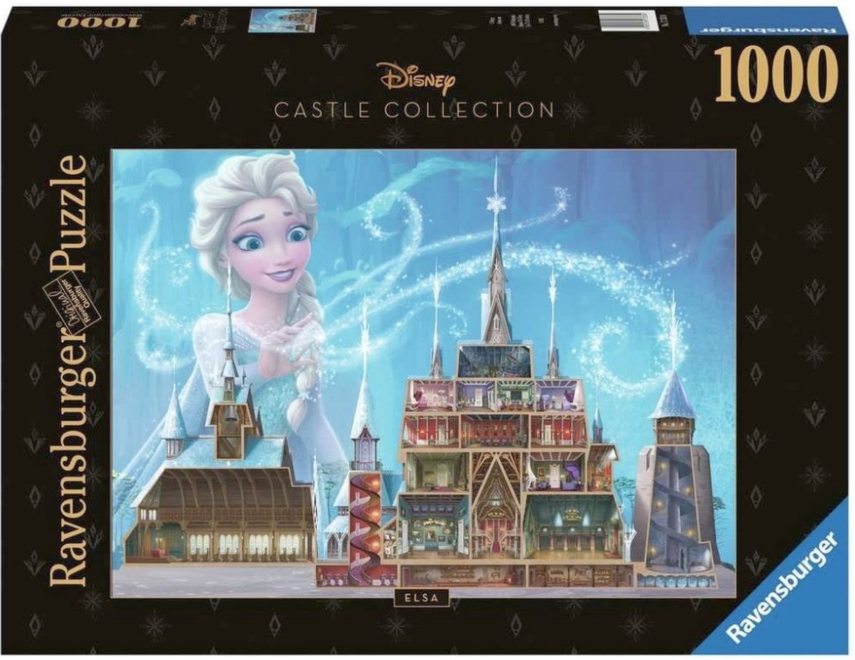 Ravensburger Jigsaw Puzzle Curles Elsa, 1000st.