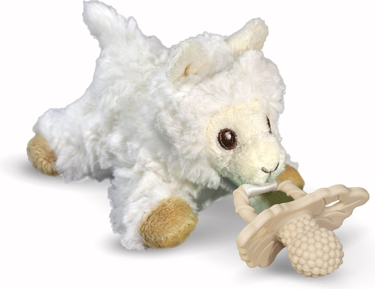 Razbaby – Razbuddy Schnuller-Kuscheltier inklusive Razberry-Beißschnuller – Lama