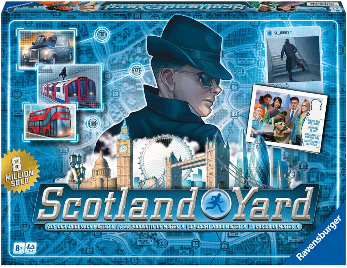 Ravensburger Scotland Yard 23 Brettspiel