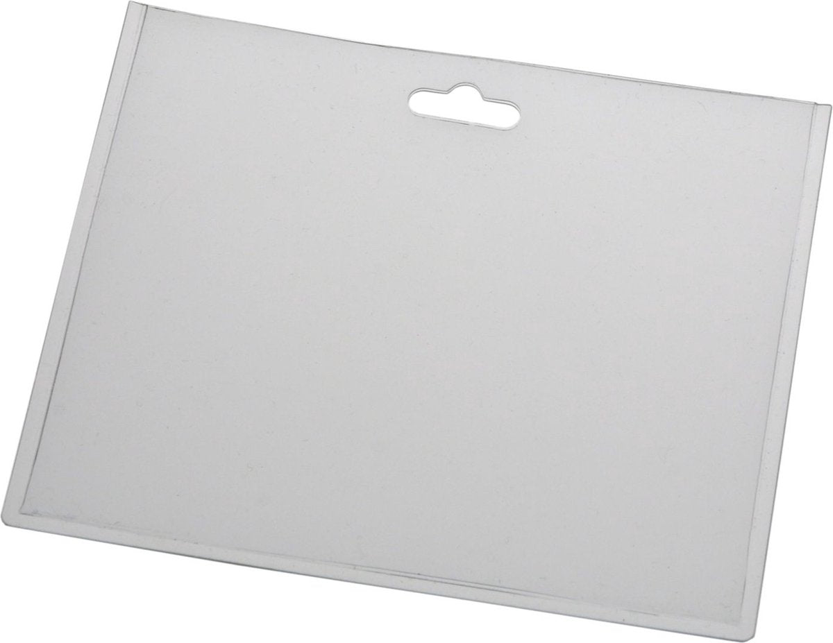 Europel Ausweishalter oder Kartenhalter – Karten 90 x 60 mm – geschlossen – transparent – 24 Stück