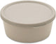 Koziol Schüssel mit Deckel, 0,89 l, Bio, Sandbeige - | Schüssel anschließen