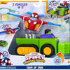 Jazwares Spidey und tolle Freunde – verbünde dich mit einem Panzerfahrzeug