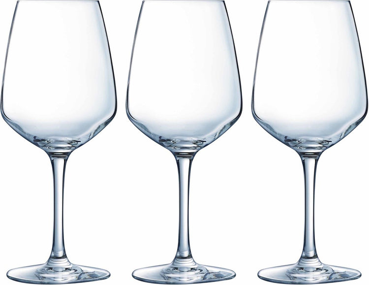 Arcoroc Weingläser -6x - transparent - 300 ml - Glas - Rotwein - Weißwein - Gläser
