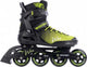 Tempish Wox 84 Inline-Skates für Erwachsene – 4 x 84 mm Rollen – Fitness-Inline-Skates – Schwarz Grün – Größe 38