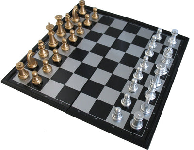 Schachkoffer für heiße Spiele. zwkunst.magn.24x12x4cm..