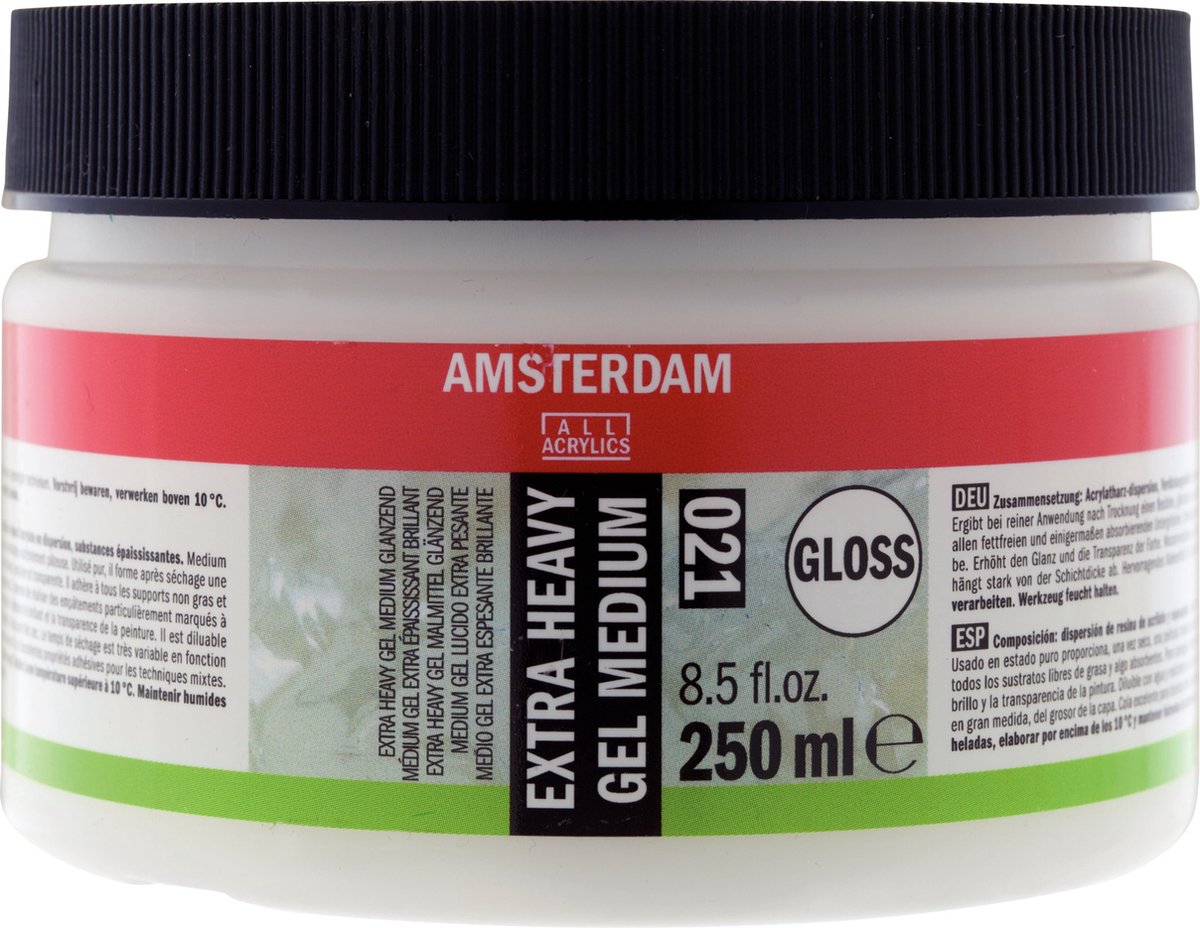 Amsterdam extra schweres Gel mittelglänzend 021 Glas 250 ml