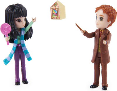 Spin Master Wizarding World Harry Potter – Magical Minis Actionfiguren-Set mit Cho Chang und George Weasley mit 2 Puppenzubehör