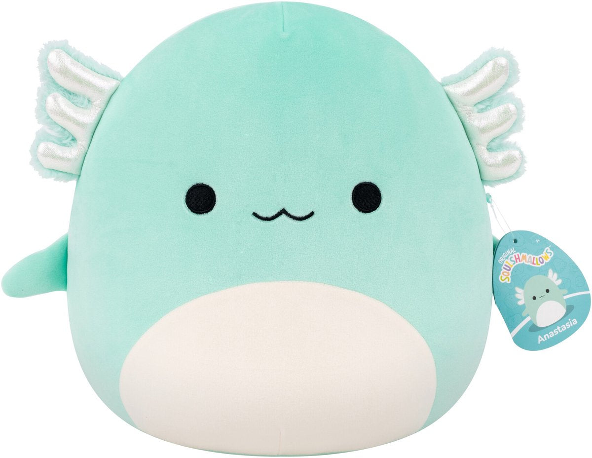 Jazwares Squishmallows Kuscheltier Plüsch – Anastasia der Axolotl – 30 cm