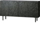 Woood Theken-Sideboard – Holz – Schwarz – 83 x 160 x 40
