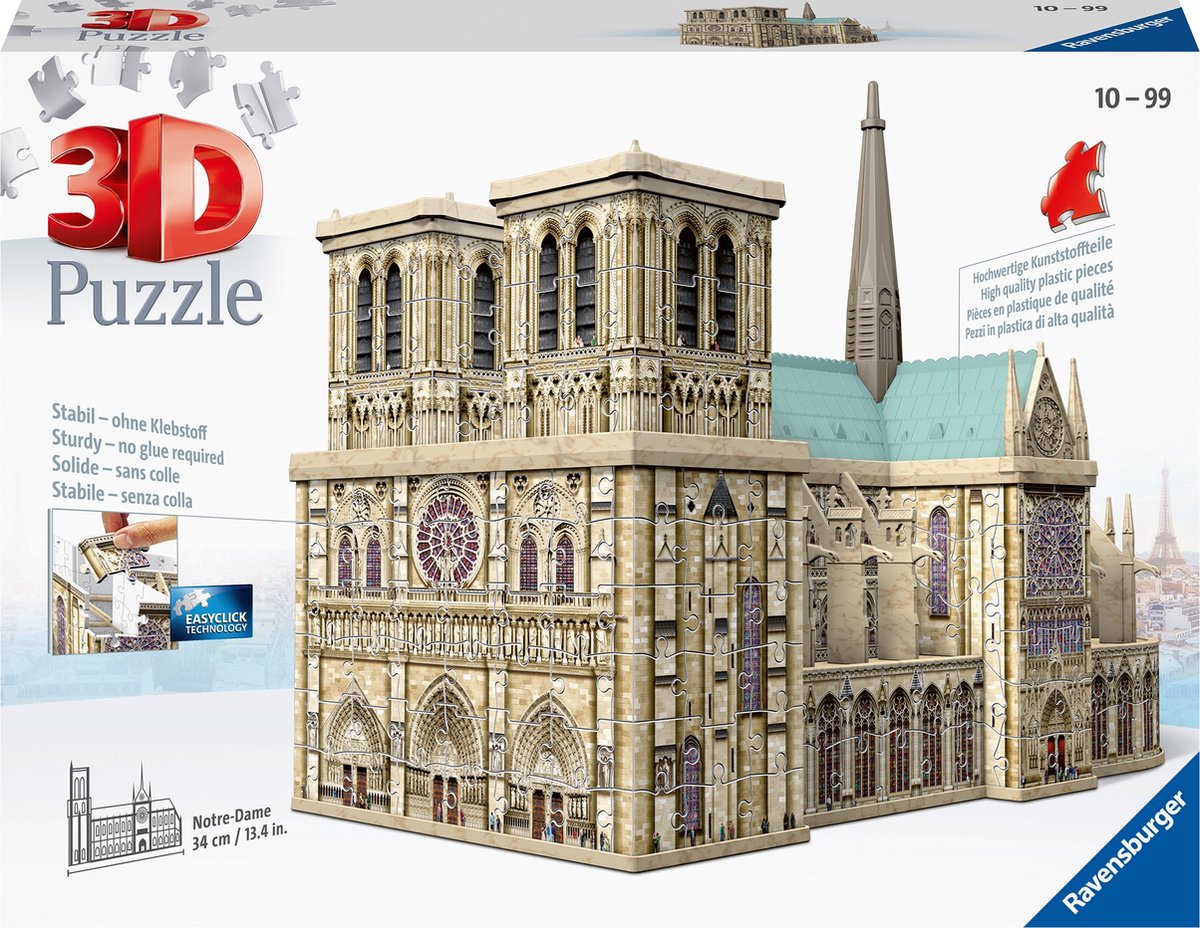 Ravensburger 3D -Rätsel Notre Dame