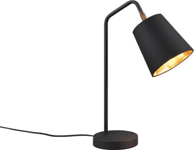 Rl Live Your Light Reality Buddy - Tischlampe - Schreibtischlampe - Schwarz matt - exkl. 1x E27 40W - Schnurschalter - drehbar