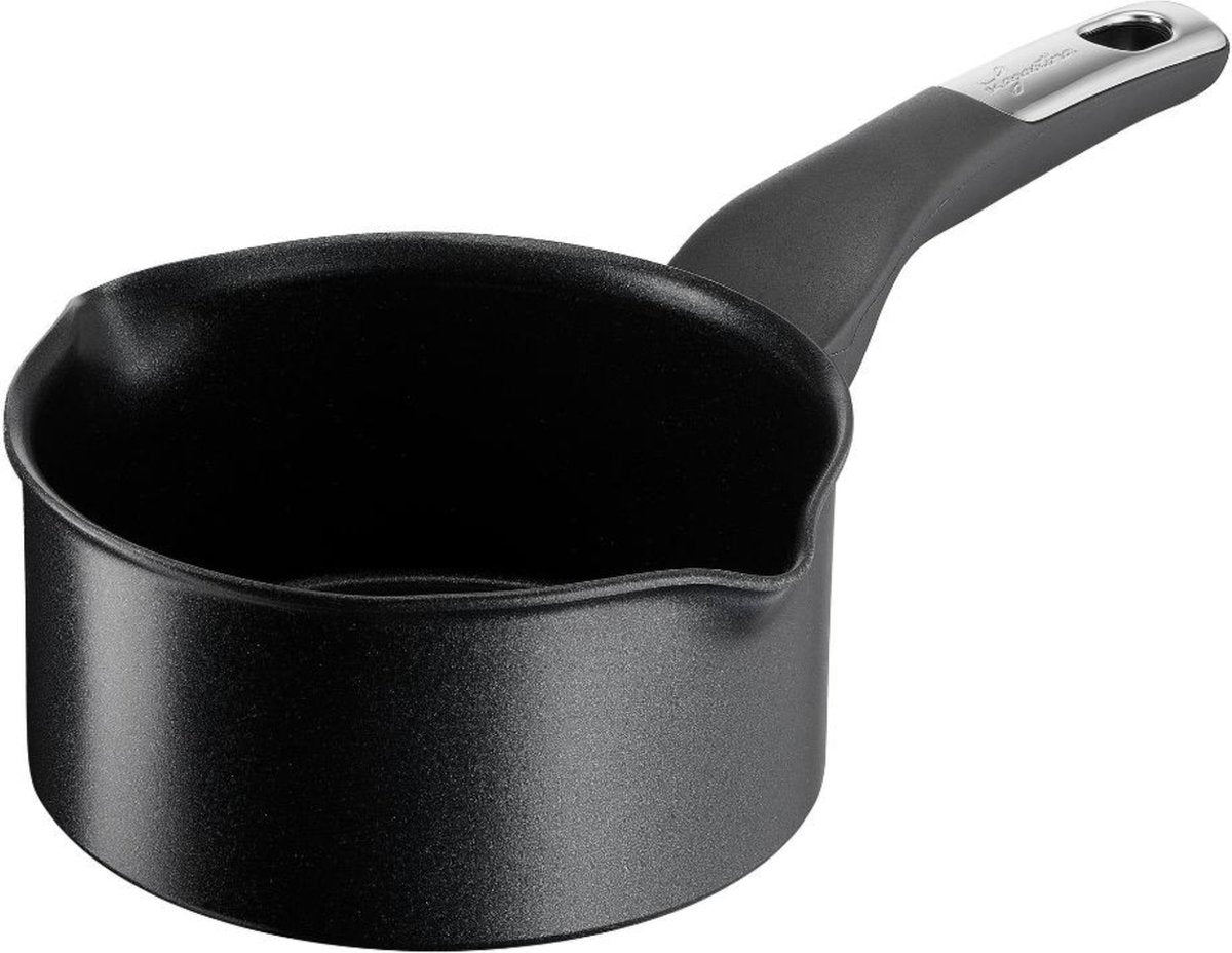 Lagostina - unlimited nero - Kochtopf mit Ausgüssen - 16 cm - Induktion